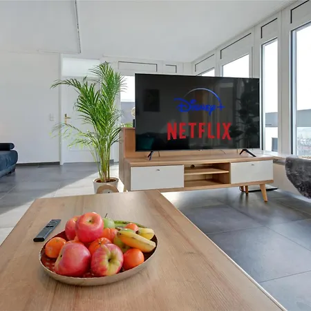 Penthouse - Jacuzzi - Bbq - Dachterrasse * Karlsruhe