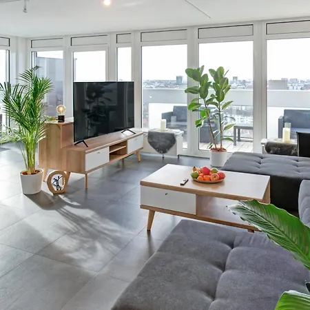 Apartamento Penthouse - Jacuzzi - Bbq - Dachterrasse Karlsruhe