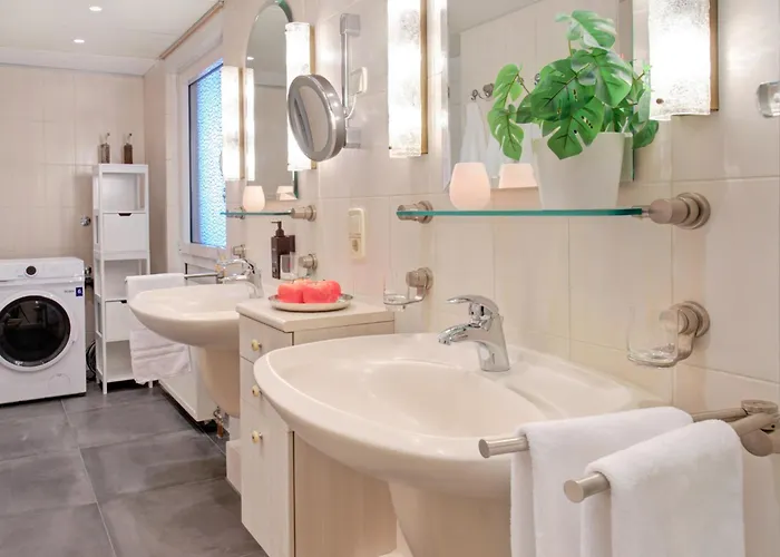 アパート Penthouse - Jacuzzi - Bbq - Dachterrasse カールスルーエ